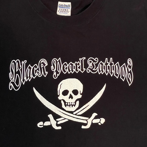 Black Pearl Tattoos T Shirt Vintage Never Worn XXL - Picture 1 of 4